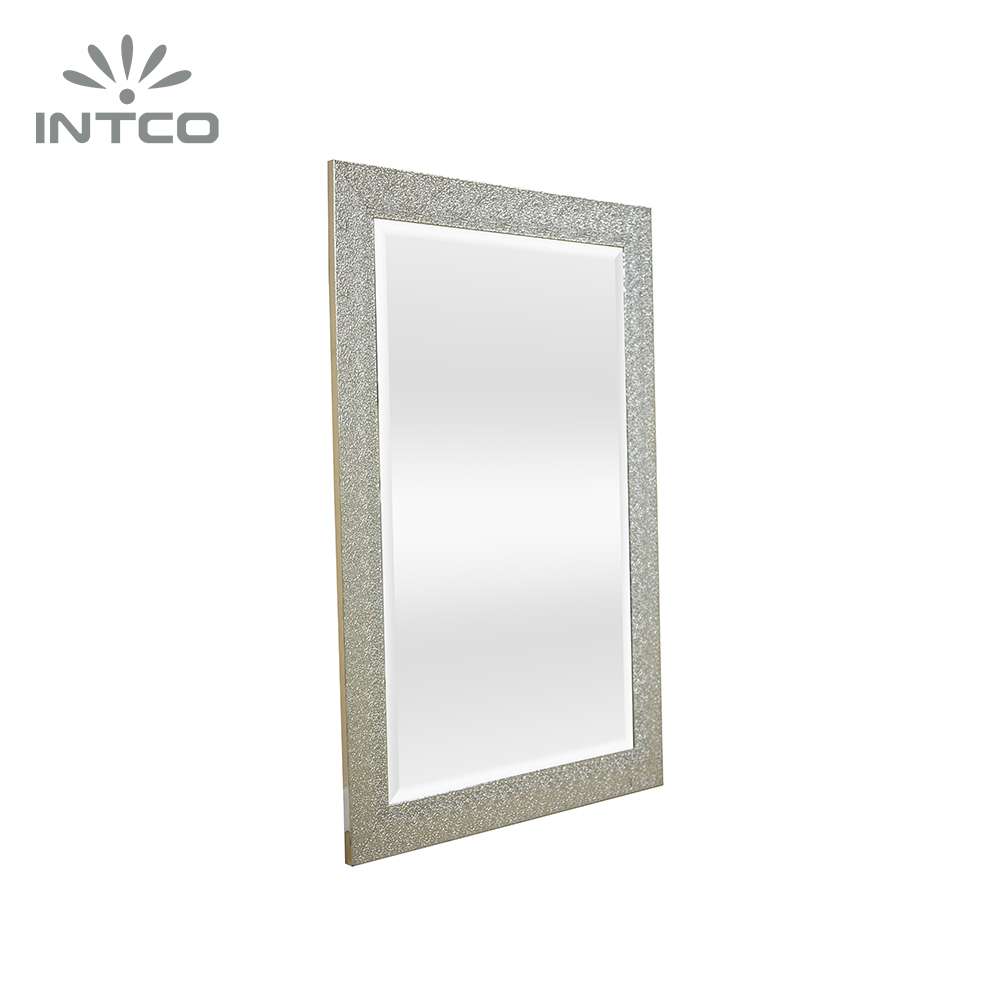 24x36in sliver embossed decorative wall mirror